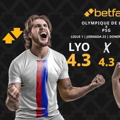 Olympique de Lyon vs. PSG: horario, dónde ver, pronósticos y clasificación