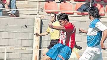 <b>REFERENTE. </b>Braulio es el máximo goleador del filial, con 8 goles.