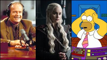 Frasier, Juego de Tronos y Los Simpsons, tres de las mejores series de televisión de la historia