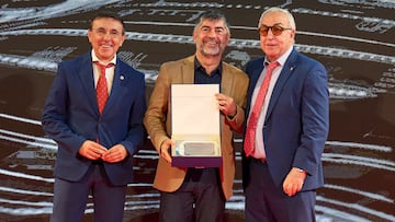 De izda. a dcha.: José Hidalgo (FETRI), Juan Gutiérrez (AS) y Alejandro Blanco (COE).