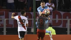 Meza fue trasladado a una clínica por un duro choque