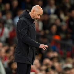Nuevo fracaso para Ten Hag y el United; quedan sin posibilidades de Champions League