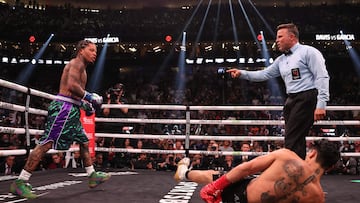 Gervonta Davis noquea a Ryan García en el séptimo asalto.