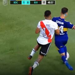 ¡Gol de Villa! El primero de Boca contra River