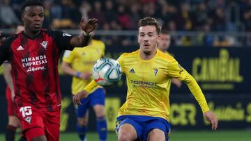 Sergio González, jugador del Cádiz.