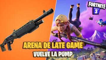 Fortnite: la Escopeta de Corredera (Pump) regresa con Arena de Late Game