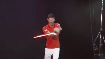 Djokovic as Darth Vader