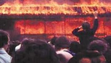 <b>RECUERDO TRISTE</b>. 56 personas fallecieron en el incendio del estadio Valley Parade el 11 de mayo de 1985.