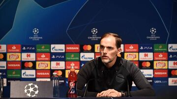 Thomas Tuchel en la conferencia de prensa previa al PSG - Manchester United