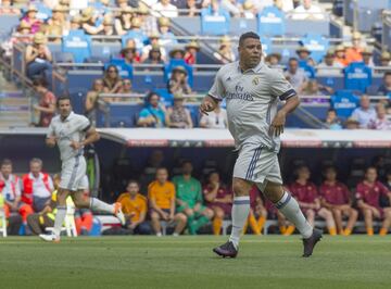 Ronaldo durante el partido.