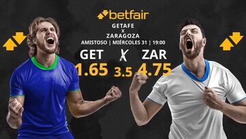 Getafe CF vs. Real Zaragoza: horario, TV, pronósticos y estadísticas