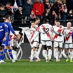 Rayo y Getafe se hacen rogar hasta el descuento
