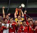 España: novena fase final de Eurocopa y tres títulos