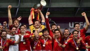España: novena fase final de Eurocopa y tres títulos