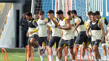 25/10/24 VILLARREAL CF ENTRENAMIENTO GRUPO AYOZE