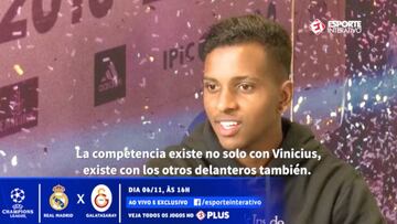 Rodrygo habla de la competencia con Vinicius: Aplaudida respuesta