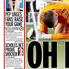 David De Gea, en el punto de mira de la prensa inglesa