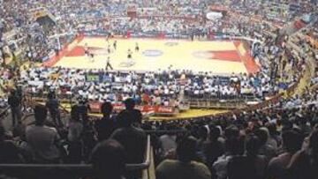 <b>CALDERA. </b>El Palacio Vistalegre presionará al máximo en apoyo del Estudiantes.