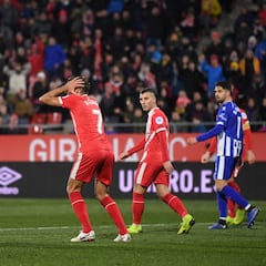 Stuani, jugador que más faltas hace en LaLiga...