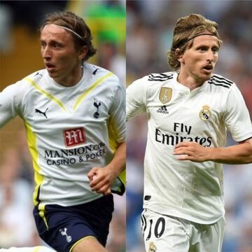 'Lukita' fue fichado por el Tottenham en Inglaterra, paso 4 años ahí para saltar en 2012 al Real Madrid, el croata sigue en España.