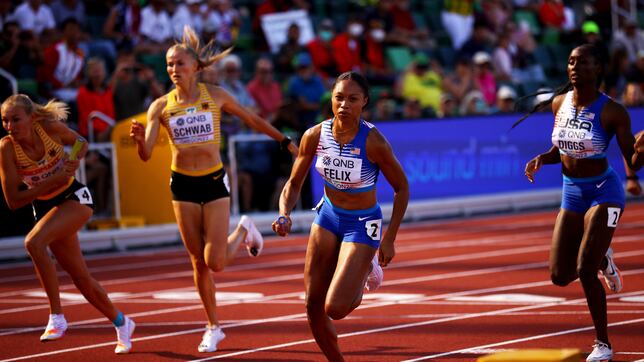 Allyson Felix says this is her final season, world champs not a