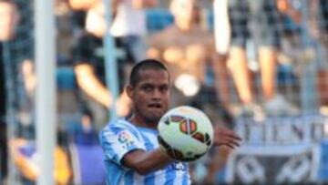 Rosales, en el M&aacute;laga-Athletic.