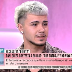 Tensión entre Dani Güiza y su hijo: “Que trabaje y no vaya tanto a la tele”