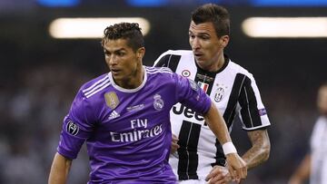 Cristiano y Mandzukic.