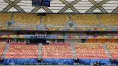 Inglaterra, preocupada con el estado del césped de Manaos