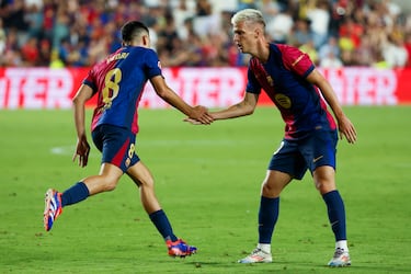 Pedri y Dani Olmo habían empezado a cambiar el ritmo del Barça por el centro y encontraron una recompensa.