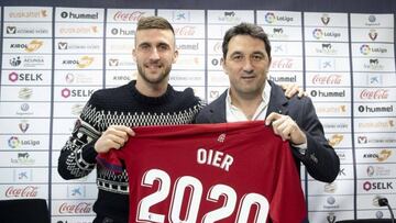 Oier: "Nunca pensé que estaría tantas temporadas en Osasuna"