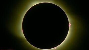 Sigue en vivo y en directo la &uacute;ltima hora del Eclipse solar total en Chile en minuto a minuto online, hoy, 14 de diciembre, en AS.com