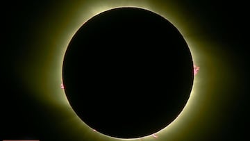 Sigue en vivo y en directo la &uacute;ltima hora del Eclipse solar total en Chile en minuto a minuto online, hoy, 14 de diciembre, en AS.com