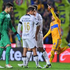 Afición de Pumas exige falta previo al gol de Tigres