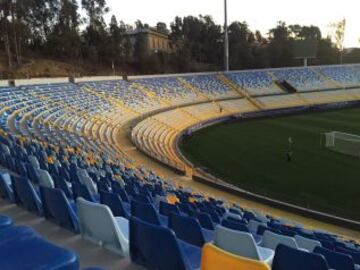 El estadio Sausalito lugar donde jugarán el partido más vistoso de cuartos de final de Copa América. Argentina-Colombia