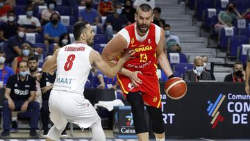 El jugador de la Selección española, Marc Gasol, ha valorado la victoria de su equipo ante Irán en el segundo partido de preparación para los Juegos Olímpicos.
