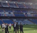 El Madrid prepara un tifo con Juanito y el número 7