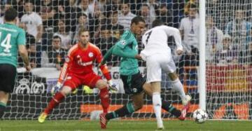 2-1. Cristiano Ronaldo marca el segundo gol.