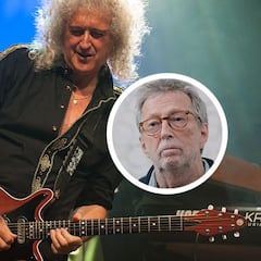 Brian May atiza a Eric Clapton por su postura frente a la pandemia: "Está chiflado"