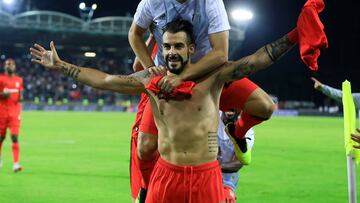 Álvaro Negredo, en un partido con el Besiktas.