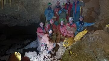 Conectan la cueva más larga de España: 206 kilómetros