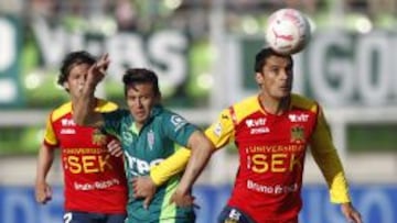 Uni&oacute;n Espa&ntilde;ola-Wanderers, una de las parejas de la Liguilla. La otra llave es Huachipato-Palestino