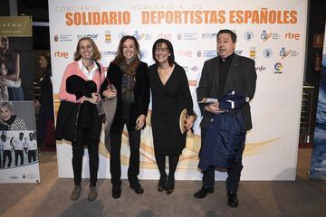 Homenaje a los deportistas españoles