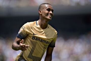 El delantero de Pumas es uno de los elementos más productivos en lo que van del torneo. Ha dado cinco asistencias, el mejor de la Liga, además ya marcó tres goles, con lo que la UNAM se mantiene como segundo lugar general.