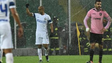 Un gol de Joao Mario mete al Inter en puestos europeos