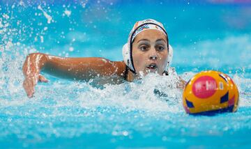 Judith Forca, durante el España-Canadá de cuartos.
