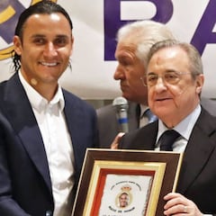 Mensaje de Florentino Pérez a Keylor sobre su futuro en el club