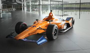 Así es el nuevo McLaren de Fernando Alonso para la Indy 500