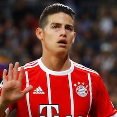 James Rodríguez: "Sigo en el Bayern; estoy muy feliz"