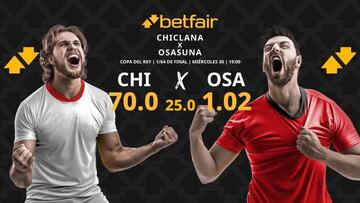 Chiclana CF vs. CA Osasuna: horario, TV, pronósticos, estadísticas y cuadro